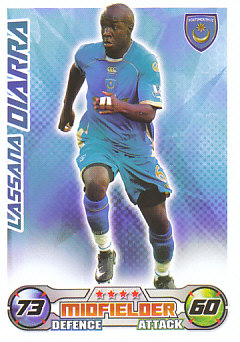 Lassana Diarra Portsmouth 2008/09 Topps Match Attax #242